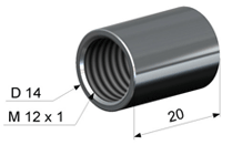 RD-600 Sighting tube adapter (included) External dimensions